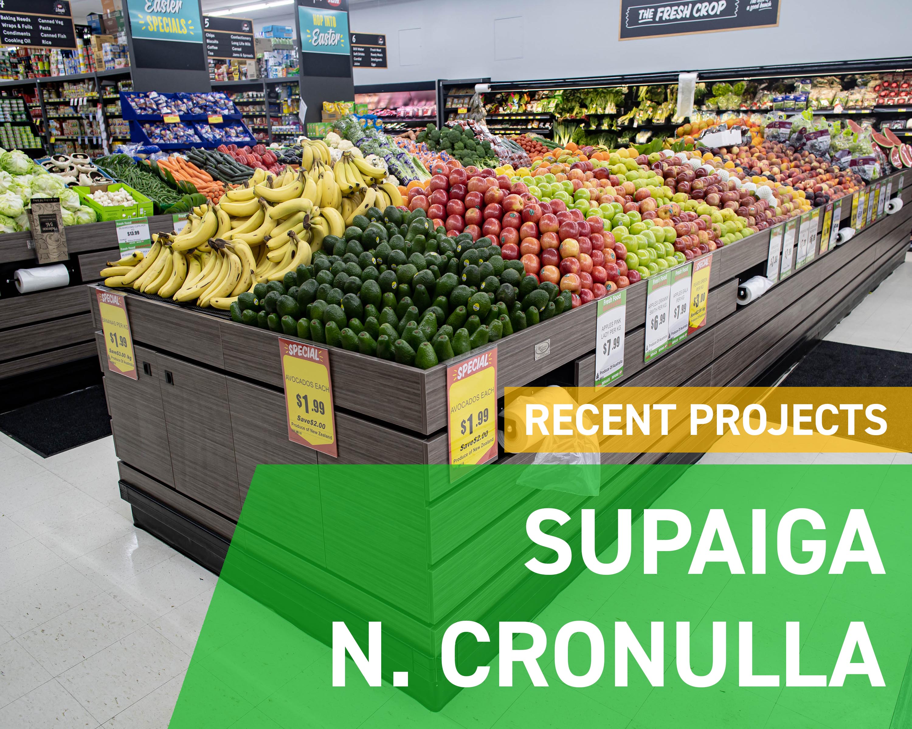 Recent Projects - SupaIGA North Cronulla